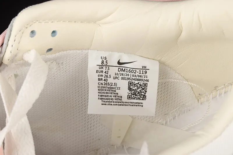 All Categories Nk SB Dunk Series Nk SB Dunk Low Low-top sneakers Pure original version OF x Nk Dunk Low OW Gray SB smashed backboard fashion casual sneakers DM1602-119
